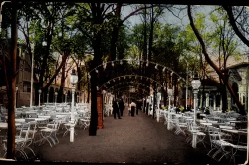 Ak Berlin Treptow, Etablissement Paradiesgarten