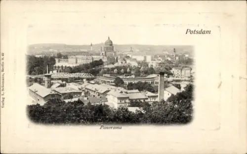 Ak Potsdam, Panoramaansicht von  Gebäude, Landschaft, keine Persönlichkeiten