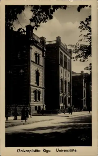 Ak Riga Lettland, Universität,  Galvaspilsēta,  Architektur