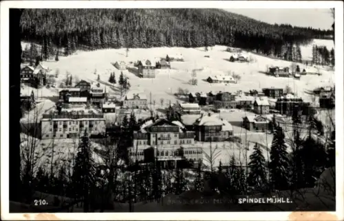 Ak Bedřichov Friedrichstal Spindleruv Mlýn Spindlermühle Riesengebirge Region Königgrätz, Schneeb