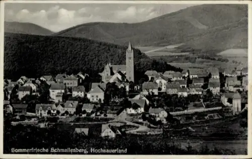 Ak Schmallenberg Hochsauerland, Panorama