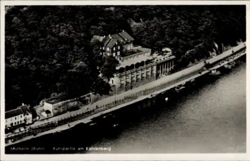 Ak Mülheim an der Ruhr, Ruhrpartie am Kahlenberg