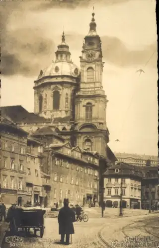 Foto Ak Praha Prag Tschechien, St.-Nikolaus-Kirche