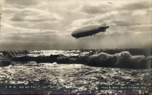 Ak Luftschiff, Zeppelin ZRIII