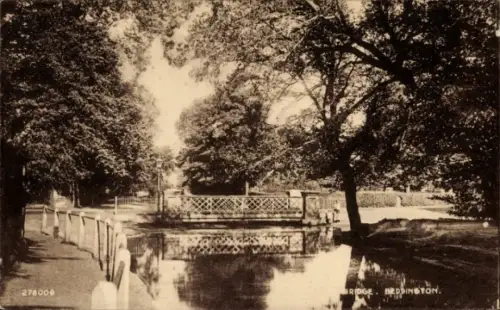 Ak Beddington London England, Brücke