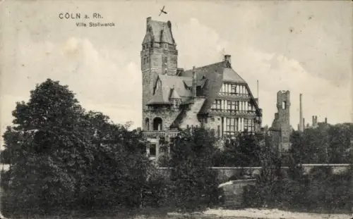 Ak Cöln Köln am Rhein, Villa Stollwerck