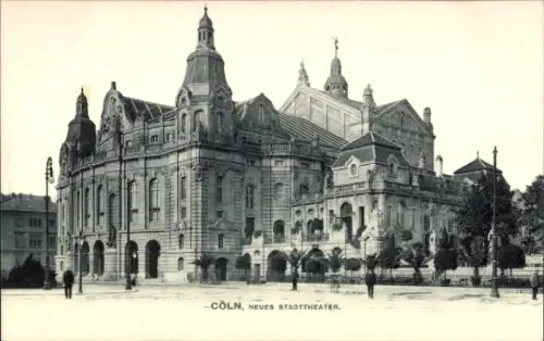 Ak Cöln Köln am Rhein, Neues Stadttheater,   Architektur,  von 1904
