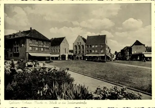 Ak Geldern am Niederrhein, Markt, Issumerstraße