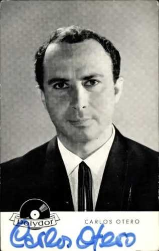 Autogrammkarte Sänger Carlos, Autogramm