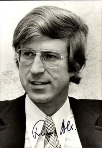 Ak Journalist und Buchautor Dr. Franz Alt, Portrait, Autogramm