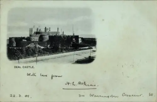Ak Deal Kent England, Schloss