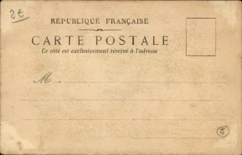 Handgemalt Ak Veilchen, Blumen