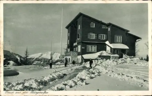 Ak Mariazell Steiermark, Bürgeralpe, Berghotel J. Feichteggers