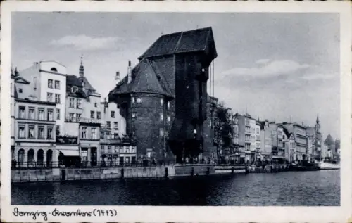 Ak Gdańsk Danzig, Krantor