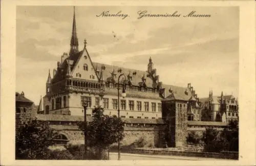 Ak Nürnberg, Germanisches Museum