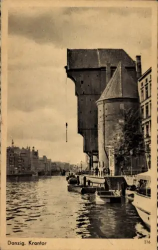 Ak Gdańsk Danzig, Krantor