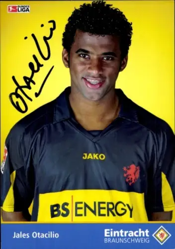 Autogrammkarte Fußballer Jales Otacilio, Eintracht Braunschweig, Autogramm