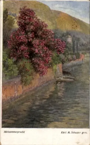Künstler Ak Schuster, Karl M., Mittsommerpracht