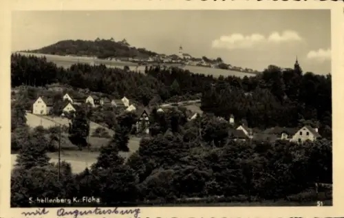 Ak Schellenberg Leubsdorf in Sachsen, Augustusburg