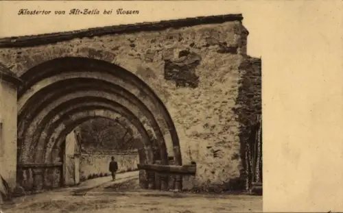 Ak Alt Zella Nossen in Sachsen, Klostertor
