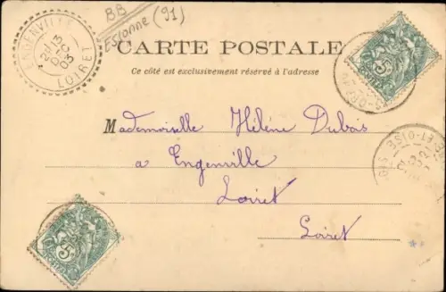 Ak Ris Orangis Essonne, Kirche