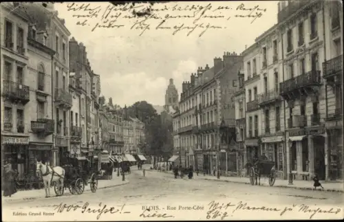 Ak Blois Loir-et-Cher, Rue Porte Cote