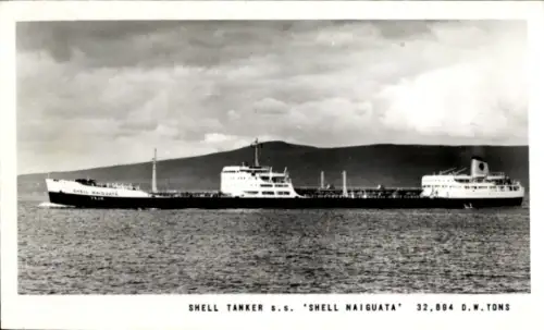Foto Shell Tanker SS Shell Naiguata, Frachtschiff