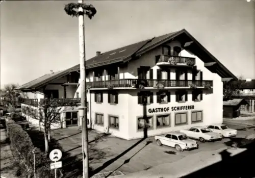 Ak Weißbach Bad Reichenhall Marzoll, Gasthof Schifferer