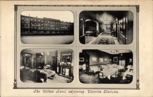 PC London City, England, Wilton Hotel, adjoining Victoria Stations