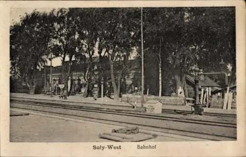 Ak Soly Weißrussland, Bahnhof West