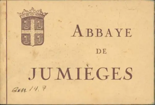 12 Ak im Umschlag  Abbaye de Jumieges