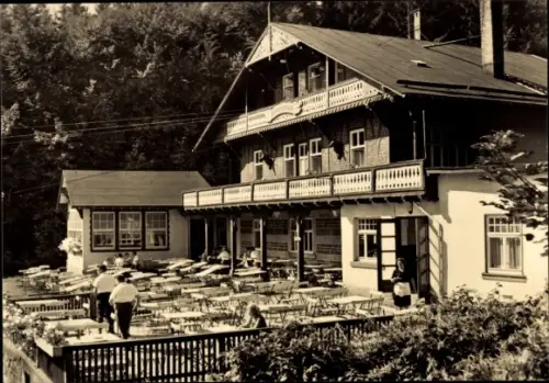 Ak Tabarz im Thüringer Wald, Hotel Schweizerhaus