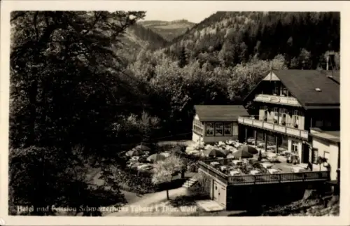 Ak Tabarz in Thüringen, schöne Detailansicht