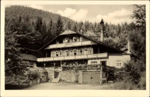Ak Tabarz im Thüringer Wald, Hotel Schweizerhaus