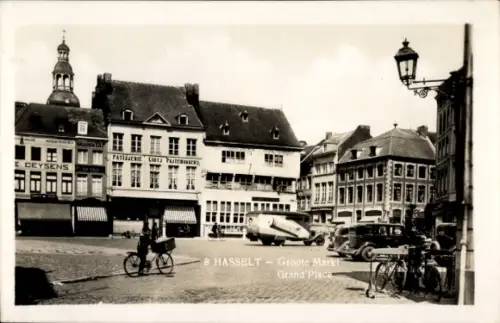 CPA Hasselt, Flandres, Limbourg, Grande Place