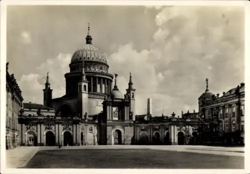 Ak Potsdam, Stadtschloss, Fortunaportal