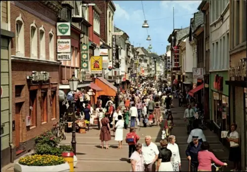 Ak Uerdingen Krefeld am Niederrhein, Niederstraße, Geschäfte