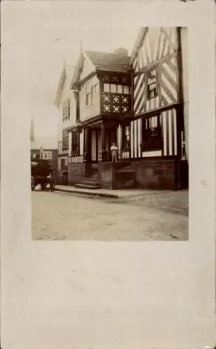 Foto Ak Congleton North West England, Haus, Straße