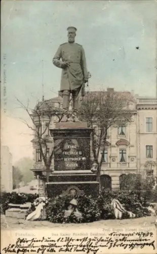Ak Potsdam in Brandenburg, Kaiser-Wilhelm-Denkmal
