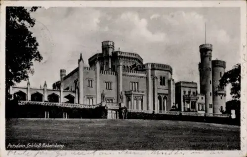 Ak Babelsberg Potsdam in Brandenburg, Schloss Babelsberg,   Architektur, 