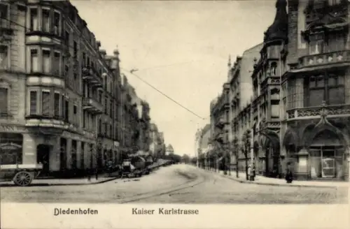 Ak Thionville Diedenhofen Lothringen Moselle, Kaiser Karl Straße