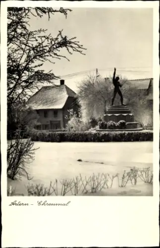 Ak Artern an der Unstrut, Ehrenmal