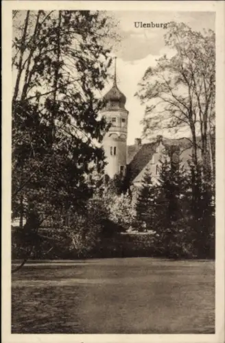 Ak Ulenburg Löhne in Westfalen, Teilansicht vom Schloss