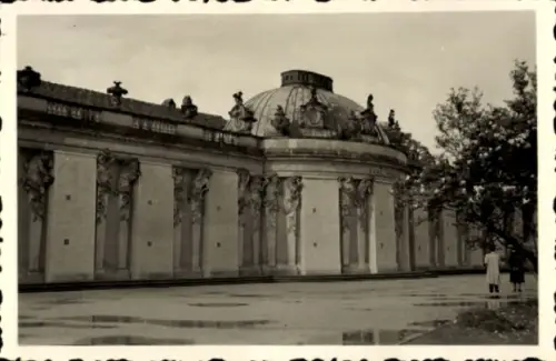 Foto Ak Potsdam, Schloss Sanssouci