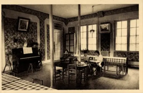 Ak Toulouse Haute Garonne, Mädchenschutzheim, Arbeitsraum