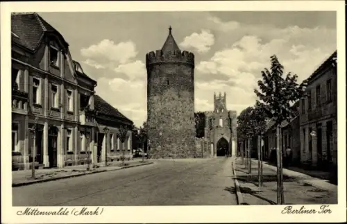 Ak Mittenwalde in der Mark, Berliner Tor