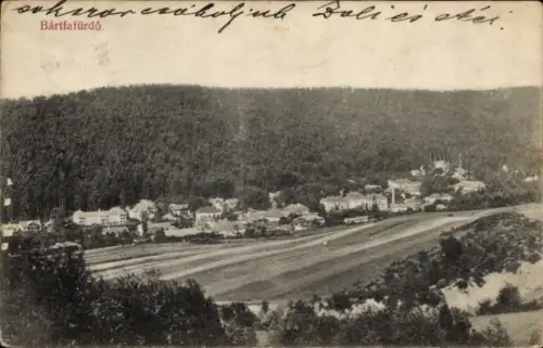 Ak Bardejovské Kúpele Bártfafürdő Slowakei, Gesamtansicht