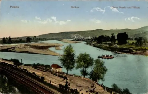 Ak Nové Mesto nad Váhom Neustadt Neustadtl an der Waag Waag-Neustadtl Vágújhely Slowakei, Panorama