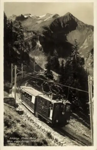 Ak Lauterbrunnen Kanton Bern, Hoeji Sulegg Schynige-Platte-Bahn