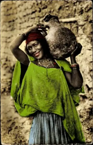 CPA Soudan Français Mali, Jeune Femme du Sud